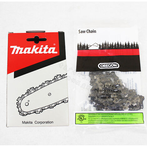 Adatto per guida catena per motosega elettrica Makita UC3030A/3530A/4030A/4530A, 56 sezioni
