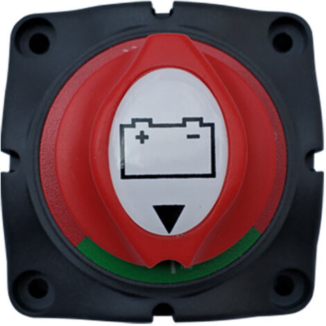 Adatto per interruttore batteria, interruttore principale batteria 12-48 V per auto, veicoli, camper e barche (on/off)