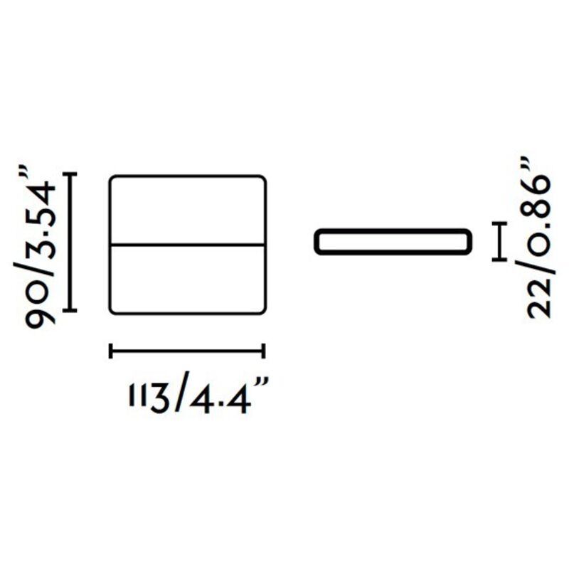 Faro Barcelona - aday Aplique de pared exterior 70644