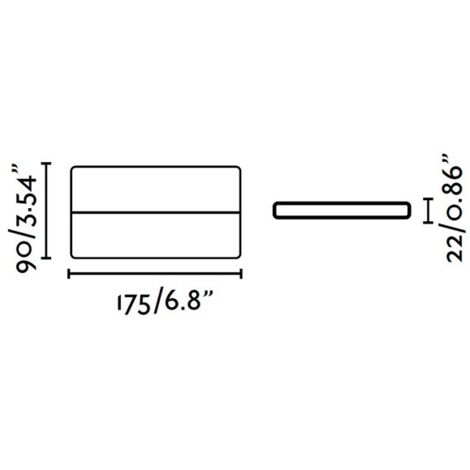 ADAY Aplique de pared exterior 70646