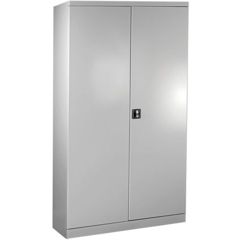 ADB Metall-Schrank XXL RAL 7035 Komplett Werkstattschrank Stahlschrank Lagerschrank