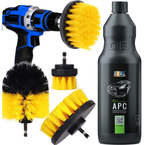 ADBL APC 1L LIQUIDO LAVAGGIO AUTO + SPAZZOLE PER TRAPANO