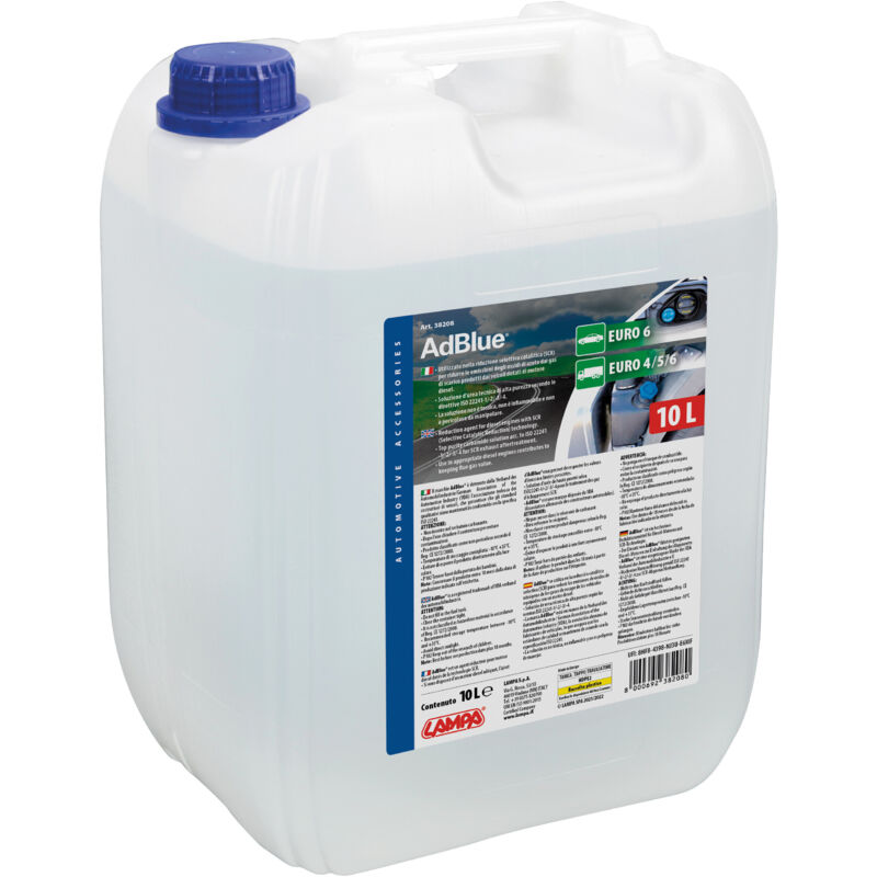 Additivo Auto Adblue Per Motori Diesel Euro 4 5 6 10 Lt