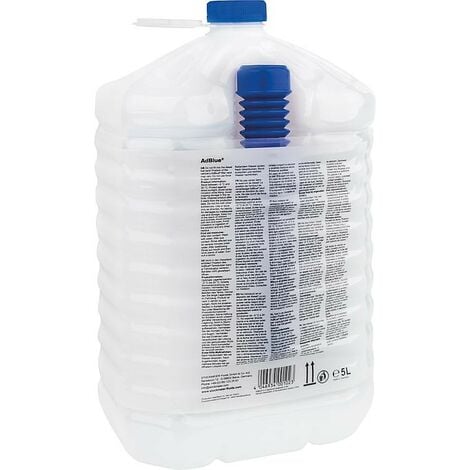 Lot de 3 bidons de 5 litres d'eau déminéralisée à 100%, bidon bec verseur  robuste et recyclable, idéale pour Appareils Ménagers (fer à repasser) et  Industriels : : Cuisine et Maison