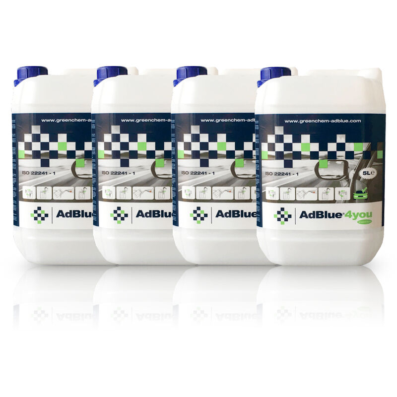 Adblue bidon 4x5L additif fap 20L Greenchem