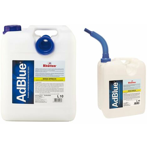AdBlue Car Additive in 10 -Liter -Tank mit Rhoutten Pilling Cap