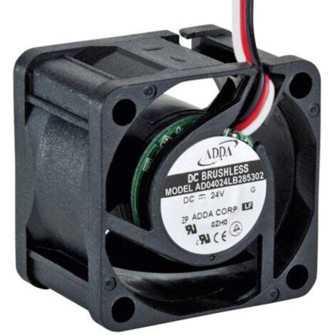 ADDA AD04024LB285302 Ventilateur axial 24 V/DC 22.1 m³/h (L x l x H) 40 x 40 x 28 mm A694463