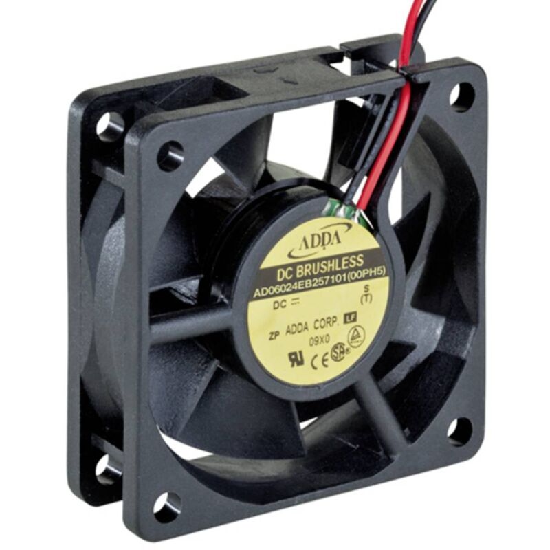 AD06024EB257101(00PH5) Ventilateur axial 24 v/dc 85 m³/h (l x l x h) 60 x 60 x 25 mm - Adda