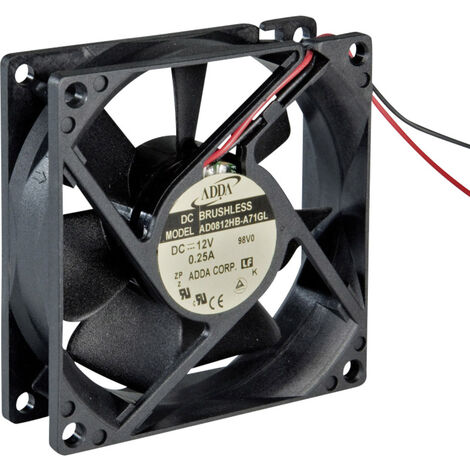 ADDA AD0824HB-C71(N) Axiallüfter 24 V/DC  (L x B x H) 80 x 80 x 20 mm