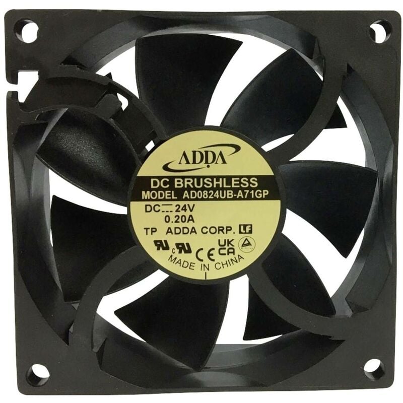 Adda - AD0824UB-A71GP Ventilateur axial 24 v/dc (l x l x h) 80 x 80 x 25 mm
