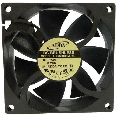 ADDA AD0824UB-A71GP Ventola assiale 24 V/DC (L x L x A) 80 x 80 x 25 mm