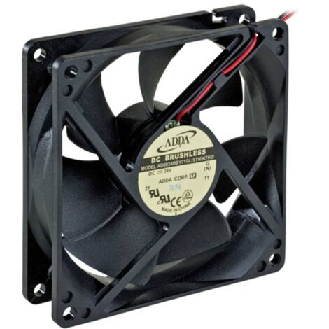ADDA AD0924HB-Y71GL Ventilateur axial 24 V/DC 113 m³/h (L x l x H) 92 x 92 x 32 mm