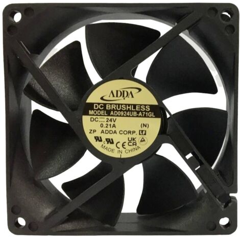 ADDA AD0924UB-A71GL (N) Ventola assiale 24 V/DC (L x L x A) 92 x 92 x 25 mm