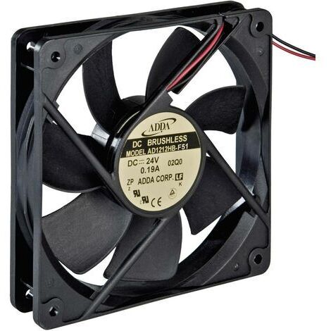 ADDA AD1212HB-F51 Ventilateur axial 12 V/DC 179.3 m³/h (L x l x H) 120 x 120 x 38 mm A447891