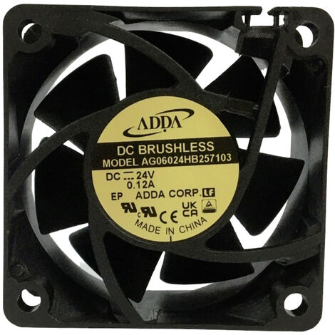 ADDA AG06024HB257103 Axiallüfter 24 V/DC  (L x B x H) 60 x 60 x 25 mm