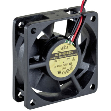 ADDA AG06024XB257103 Axiallüfter 24 V/DC 57.6 m³/h (L x B x H) 60 x 60 x 25 mm