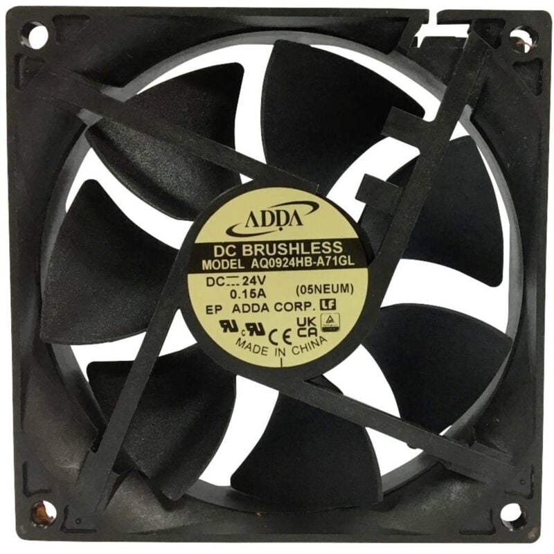 AQ0924HB-A71GL(05NEUM) Ventilateur axial 24 v/dc (l x l x h) 92.5 x 92.5 x 25 mm - Adda