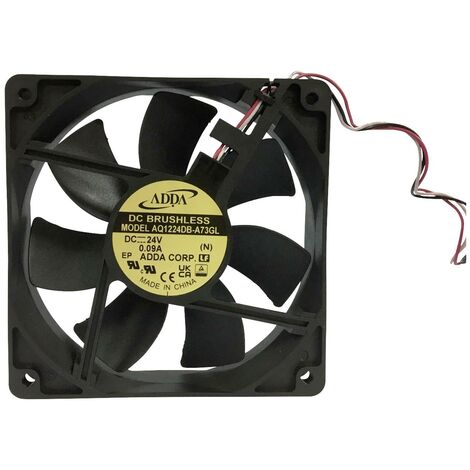 ADDA AQ1224DB-A73GL(N) Ventilateur axial 24 V/DC (L x l x H) 120 x 120 x 25 mm C354152