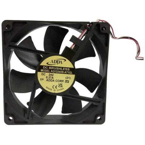 ADDA AQ1224XB-A71GL(21) Ventilateur axial 24 V/DC (L x l x H) 120 x 120 x 25 mm C354122