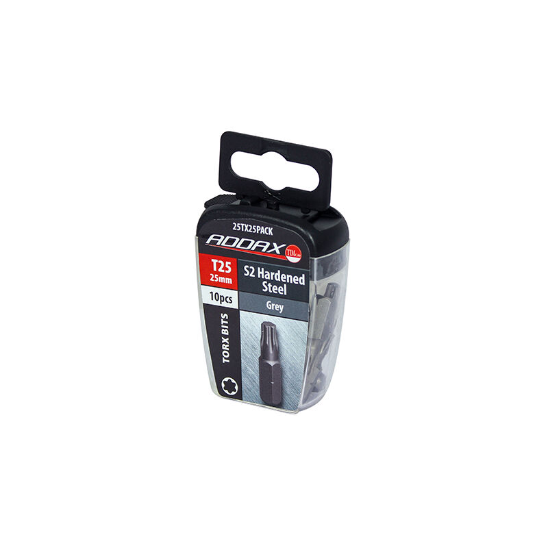Timco - S2 Driver Bits - TX (Size TX25 x 25 - 10 Pieces)