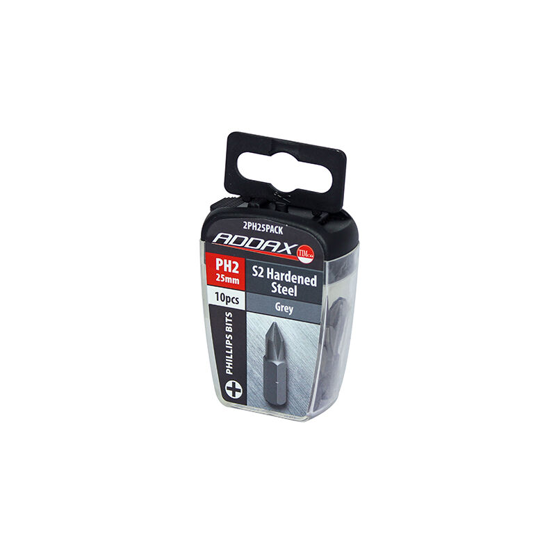 Timco - S2 Driver Bits - PH (Size No.2 x 25 - 10 Pieces)