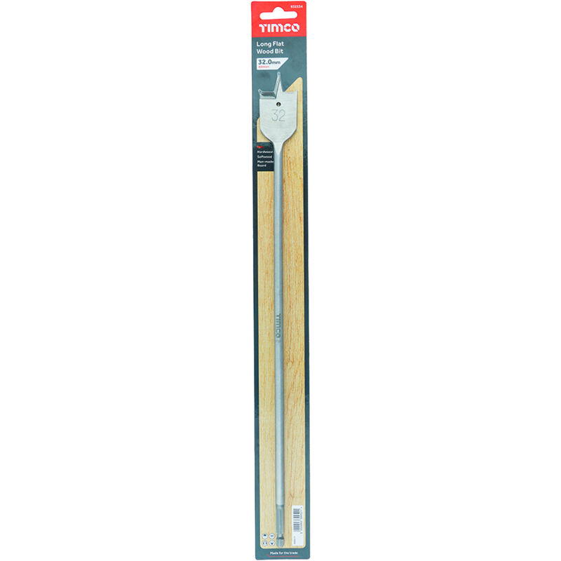 Timco - Long Flat Wood Bit (Size 32.0 x 400 - 1 Each)