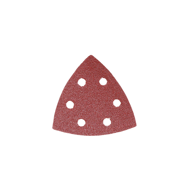 Timco - Delta Sanding Pads - 60 Grit - Red (Size 95 x 95mm - 5 Pieces)