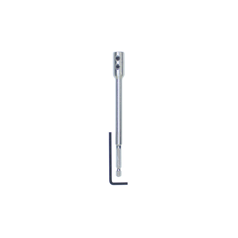 Timco - 1/4" Flat Wood Bit Extension Rod (Size 300mm - 1 Each)