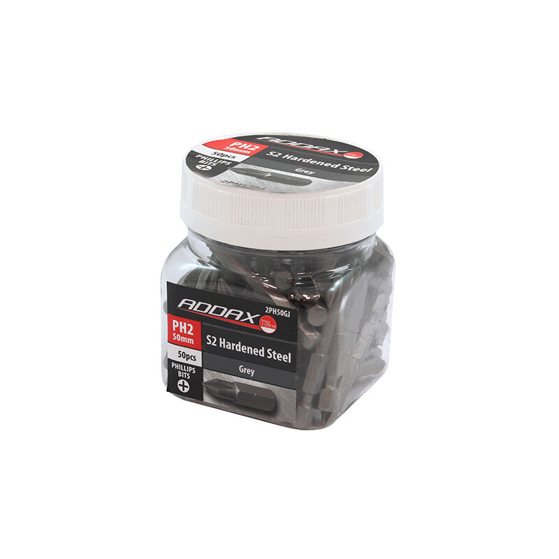 Timco - S2 Driver Bits - PH (Size No.2 x 50 - 50 Pieces)