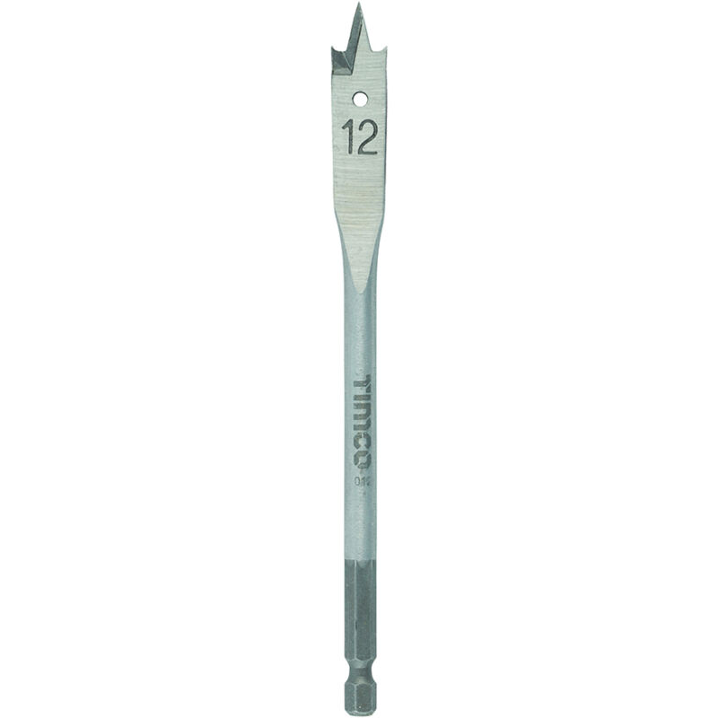 Timco - Flat Wood Bit (Size 12.0 x 152 - 1 Each)