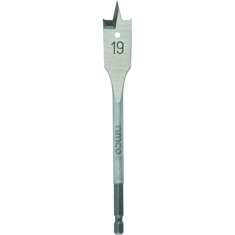 Timco - Flat Wood Bit (Size 19.0 x 152 - 1 Each)