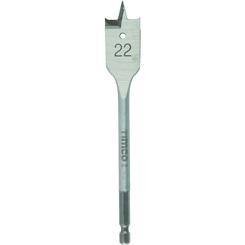 Timco - Flat Wood Bit (Size 22.0 x 152 - 1 Each)
