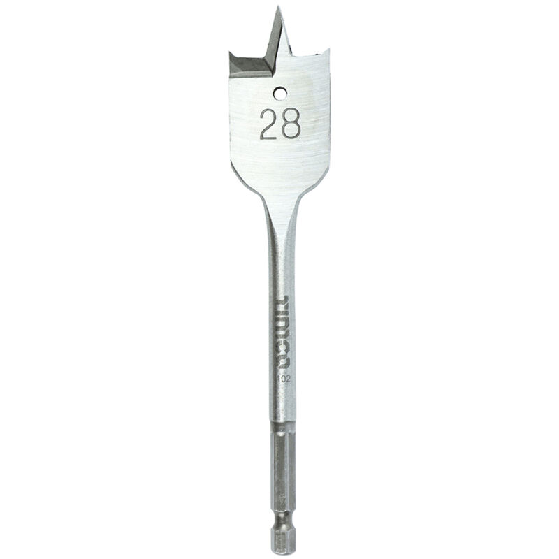 Timco - Flat Wood Bit (Size 28.0 x 152 - 1 Each)