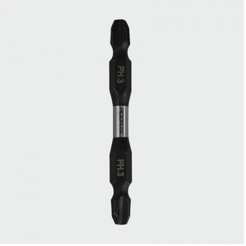 Timco - Impact Driver Bits - PH - Double Ended (Size No.3 x 65 - 2 Pieces)