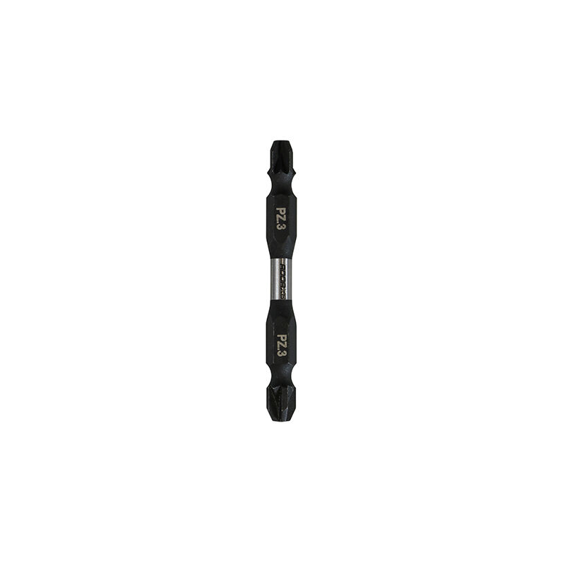 Timco - Impact Driver Bits - PZ - Double Ended (Size No.3 x 65 - 2 Pieces)