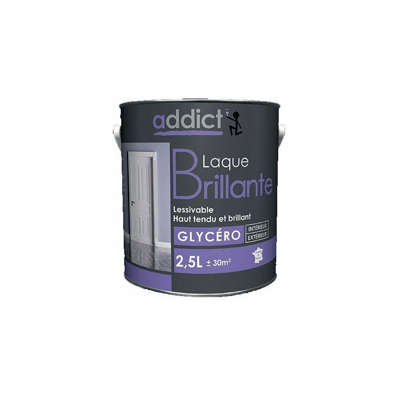 Addict - Laque glycéro brillant25lcerise