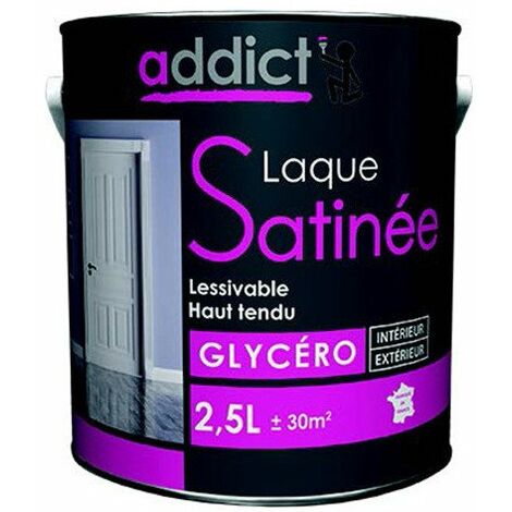 Addict Laque Glycéro Satin25lcendre - Addict