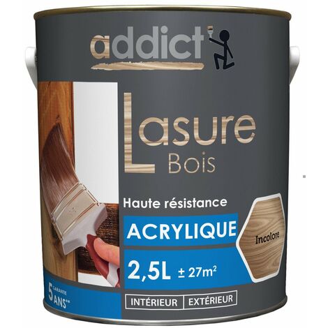 ADDICT Lasure acrylique25lincolore - ADDICT
