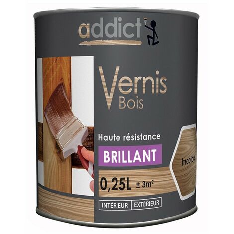 Addict Vernis Bois Brill 250ml Ch - ADDICT