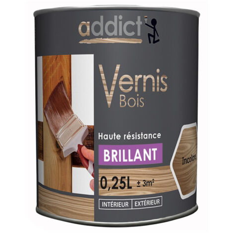 Addict Vernis Bois Brill  250ml Ch - Addict