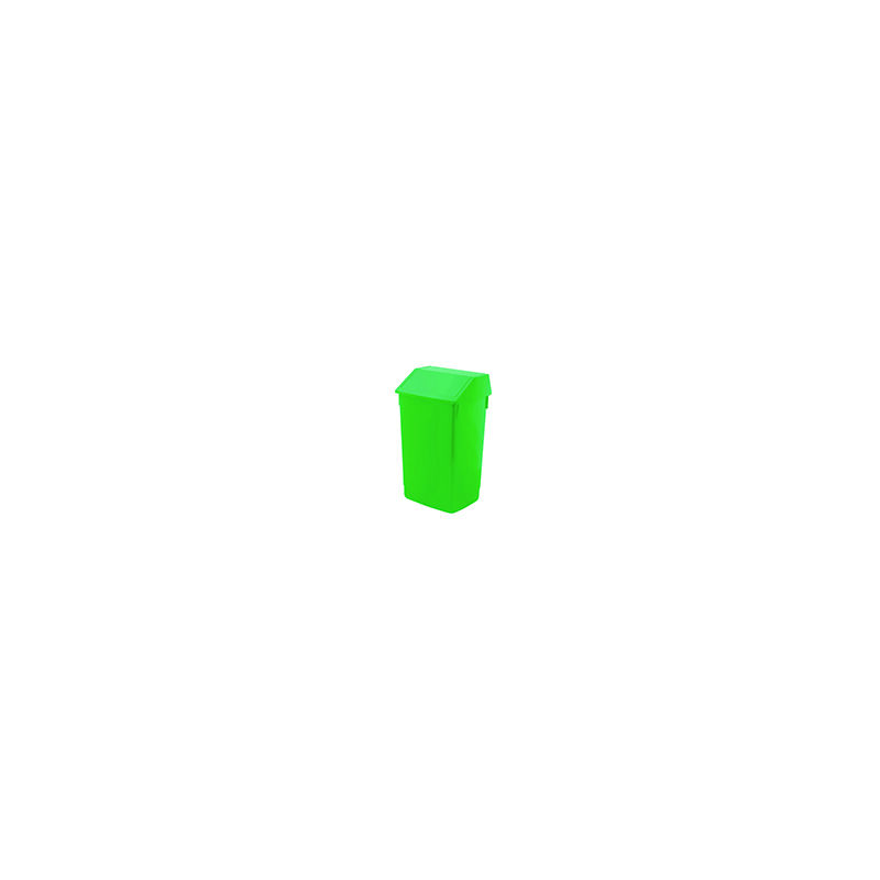 Image of 60L Flip Top Recycle Bin Green - Addis