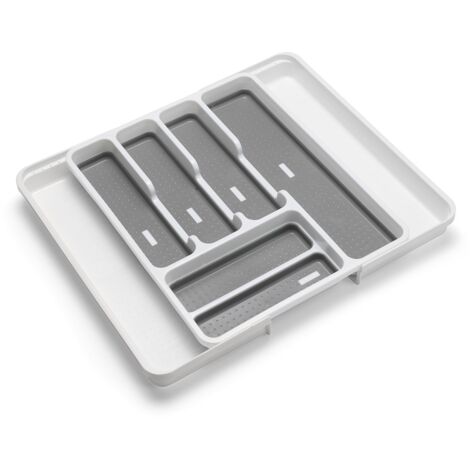 Addis, Organiser da cassetto, White Grey, 6-8 sections
