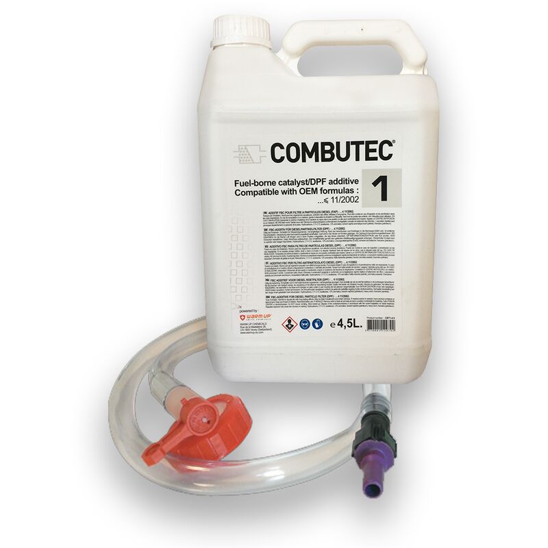 Additif fap Cérine dpx 42 blanc kit de remplissage cérine Warm Up Combutec 1 4,5 Litres