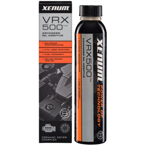 Additif huile moteur high-tech céramique antifriction VRX500 375ml XENUM