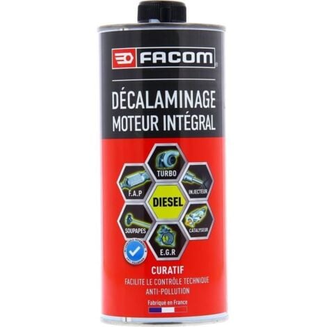 Additif huile pour décarbonatation intégrale curative des moteurs diesel - FACOM - 1L