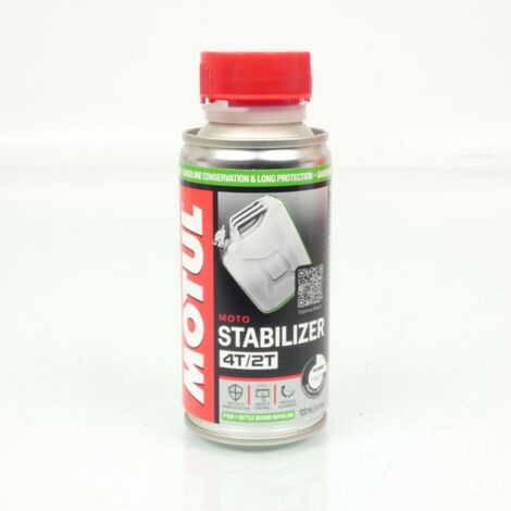 Additif stabilisant carburant Motul Stabilizer Moto 4T/2T 100mL