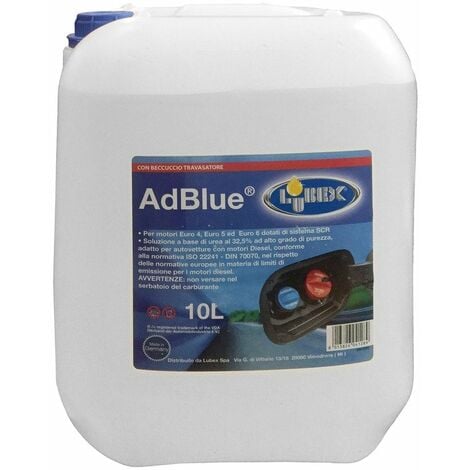 Siroil Adblue AD Blue Urea Additive for Diesel Engines Euro 4 5 6 Engines  Scr 10L