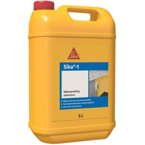 Additivo idrofugo per malte Sika-1 tanica 5 kg