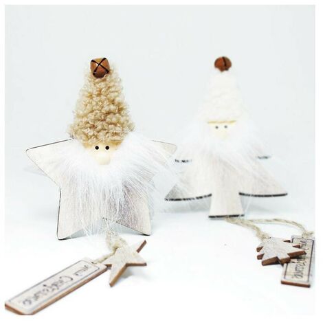 Addobbi natalizi per albero di Natale da decorazioni casa natalizia 24x9 cm
