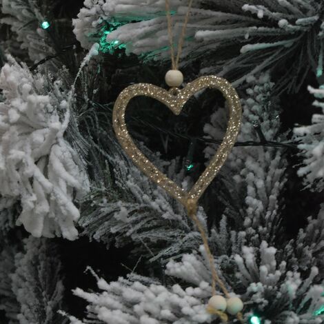 Addobbi natalizi per albero di Natale kristal da decorazioni casa in oro 26 cm